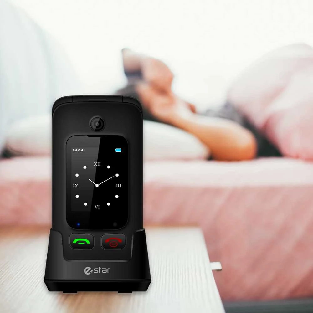 Mygtukinis telefonas eStar Digni Flip 32MB Black