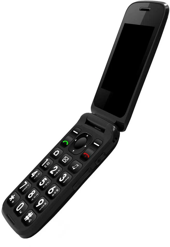 Mygtukinis telefonas eStar Digni Flip 32MB Black