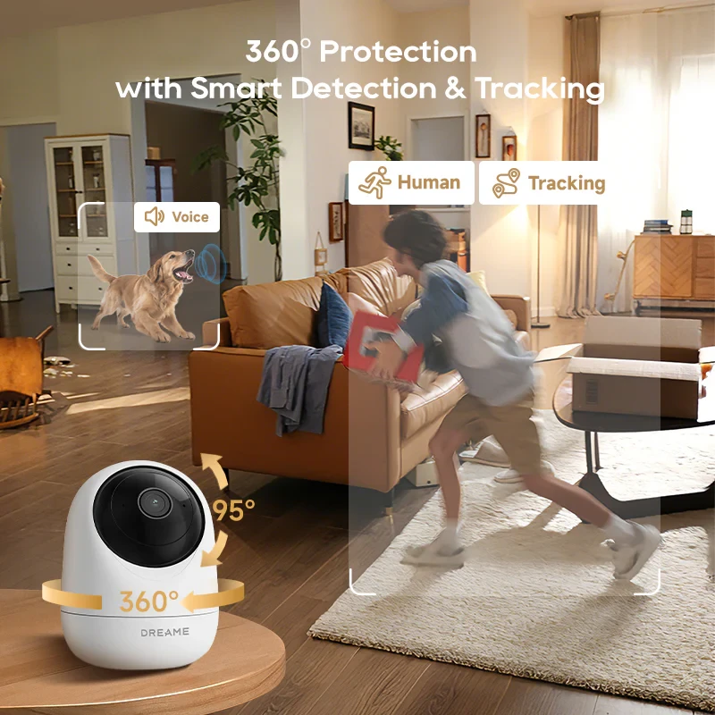 Dreame Navo Care SE 1 Incam indoor camera – baltos spalvos