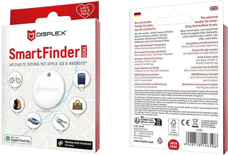 Dual SmartFinder by Displex Baltas