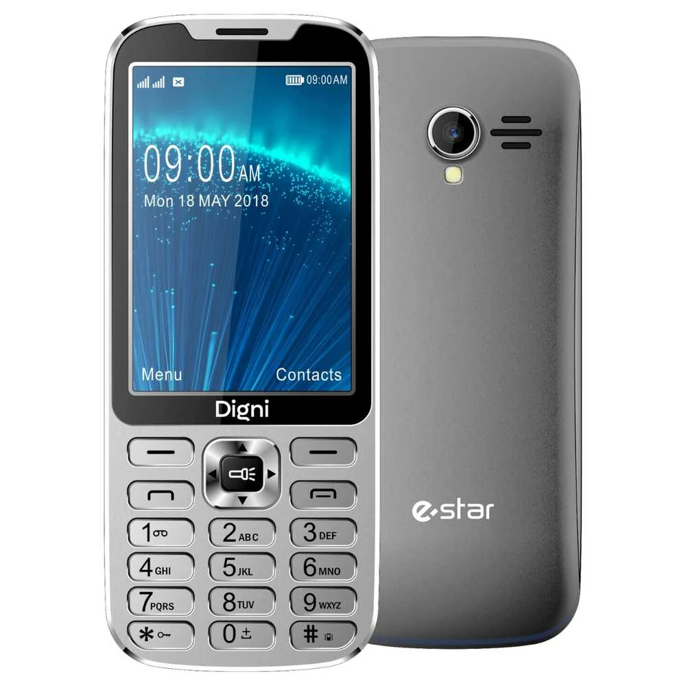 Mobilusis telefonas eStar Digni Call 4G 64MB Silver