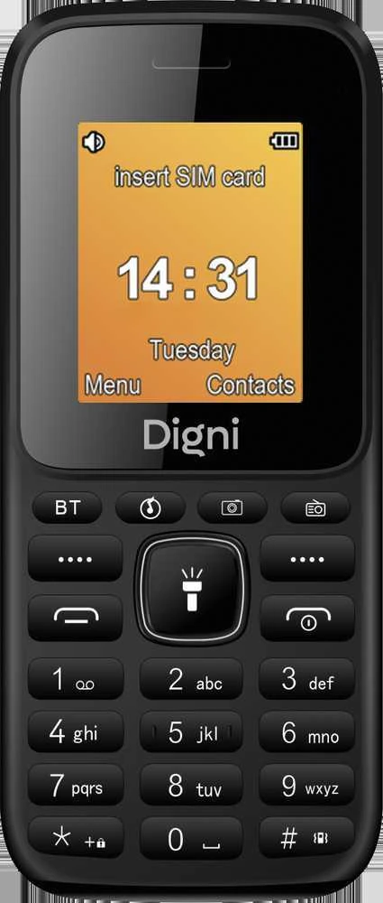 Mobilusis telefonas eStar Digni Mini 32MB Black
