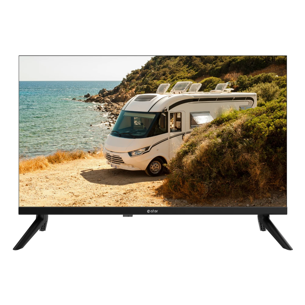 Televizorius eSTAR LED TV 24"/61 cm, LEDTV24R2T2, juodos spalvos