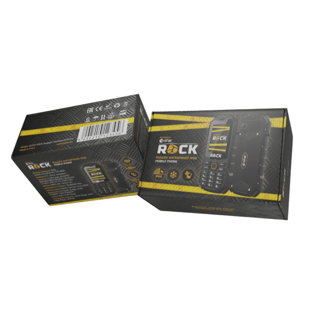 Mobilusis telefonas eStar Stone 4G Rugged 128MB Black