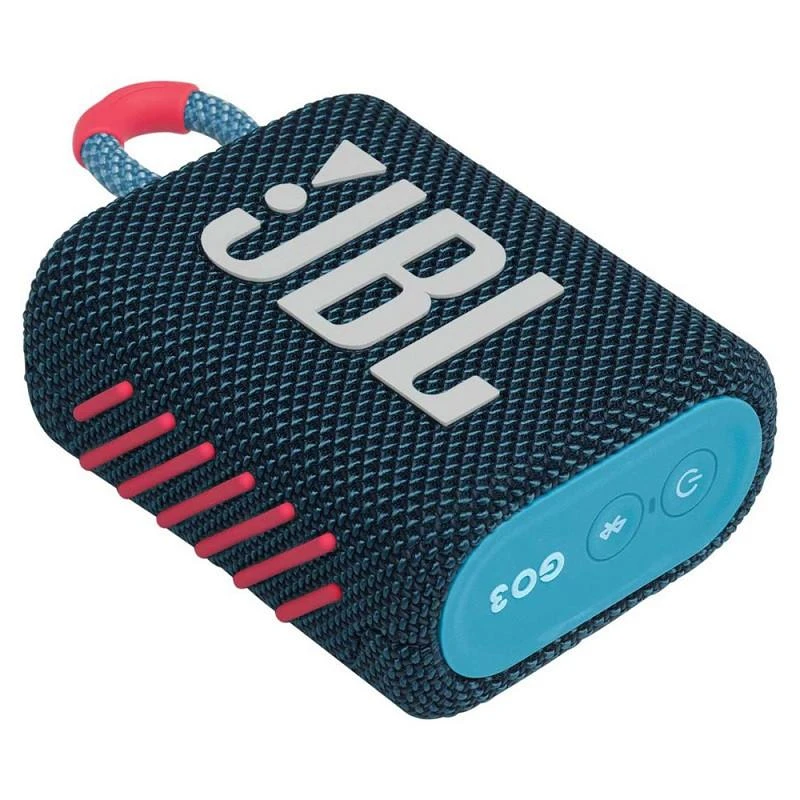 Nešiojama kolonėlė JBL Go 3 BT, tamsiai mėlyna