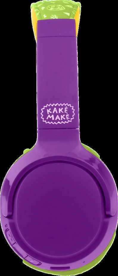 Kakė Makė Belaidės ausinės Vaikams Žalia-Violetinė