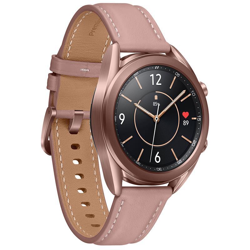 Išmanusis laikrodis Samsung Galaxy Watch3 Bluetooth (41 mm), Bronzinės  spalvos | Varle.lt