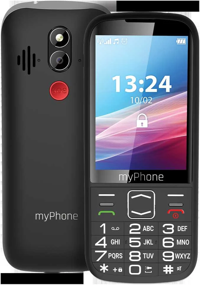Mygtukinis telefonas MyPhone HALO 4 LTE 128MB Black