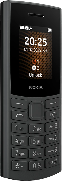HMD NOKIA 105 (2025) Dual SIM 4G - Charcoal