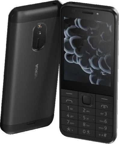 Mygtukinis telefonas Nokia 230 (2024), Dual SIM, Juodas