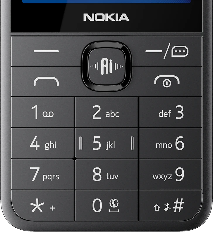 Nokia 235 4G 2E TA-1745 DS EU_NOR Juodas