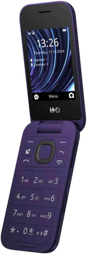 Nokia HMD 2660 FLIP TA-1711 DS EU_NOR PURPLE