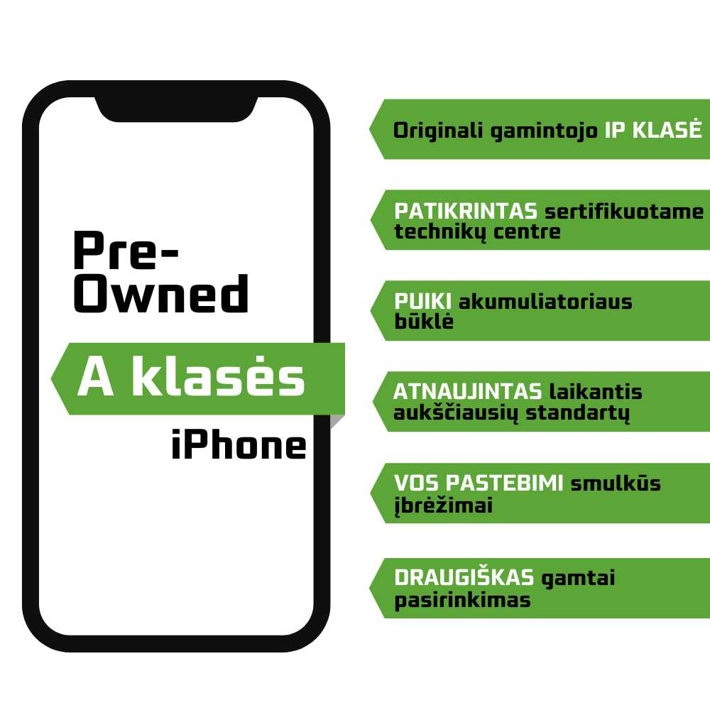 Pre-owned atnaujintas A klasės Apple iPhone 11 Pro 64GB Pilkas