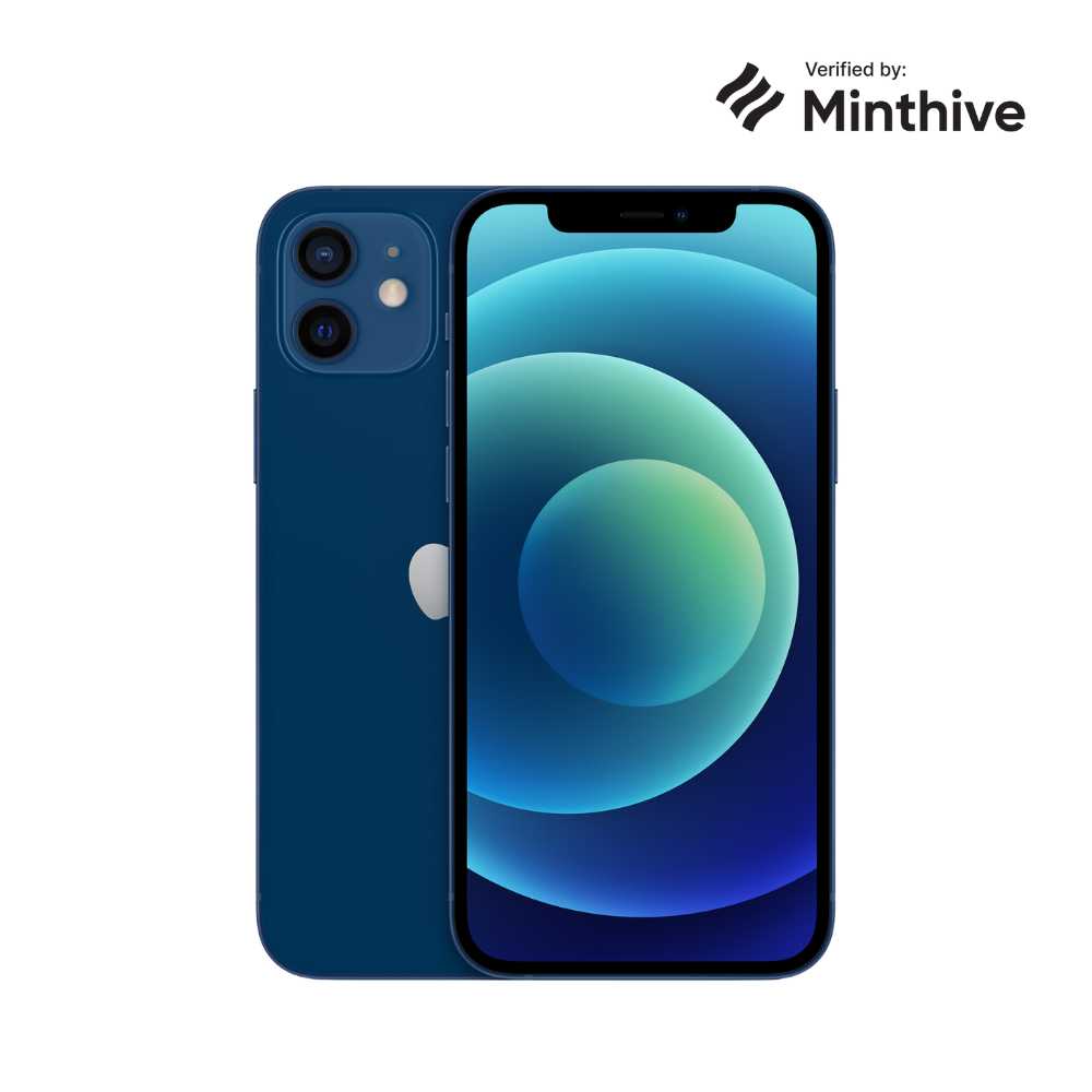 Pre-owned atnaujintas B klasės Apple iPhone 12 64GB Mėlyna