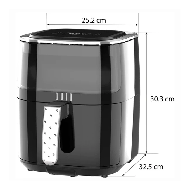 Gruzdintuvė QUIN Air Fryer YJ-315AD 4.5 L