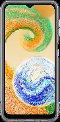 Dėklas Samsung Galaxy A04s Soft Clear Cover Juodas