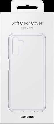 Dėklas „Samsung Galaxy A04s“ minkštas skaidrus dangtelis, skaidrus