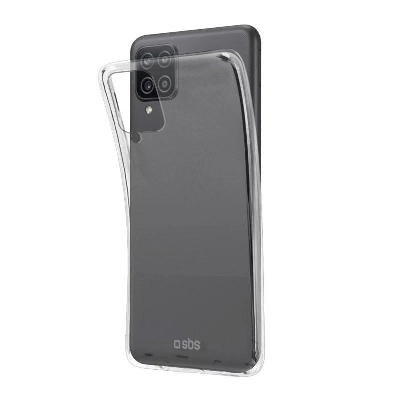 Dėklas „Samsung Galaxy A12 Skinny“ dangtelis su permatomu SBS