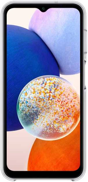QA146CTE skaidrus dėklas, skirtas Samsung Galaxy A14 / A14 5G, skaidrus (permatomas)