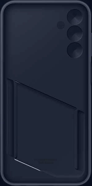 Dėklas Samsung Galaxy A15/A15 5G Card Slot Cover Mėlyna Juodas