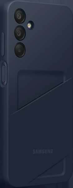 Dėklas Samsung Galaxy A15/A15 5G Card Slot Cover Mėlyna Juodas