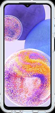 Dėklas „Samsung Galaxy A23 5G“ minkštas skaidrus dangtelis, skaidrus