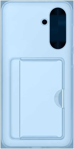 Dėklas Samsung Galaxy A36 kortelių lizdo dangtelis Mėlyna