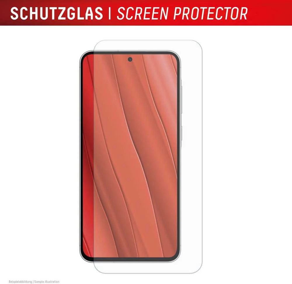 „Samsung Galaxy A57“ tikras ekrano stiklas MM + dėklas iš „Displex“ skaidrus