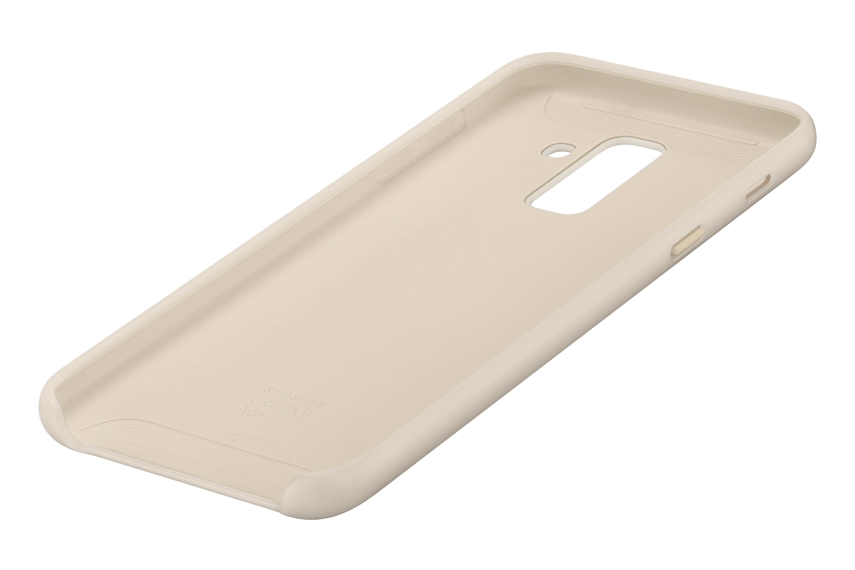 Samsung Galaxy A6+ (2018) dėklas Dual Layer (Auksinis) PA605CFE 