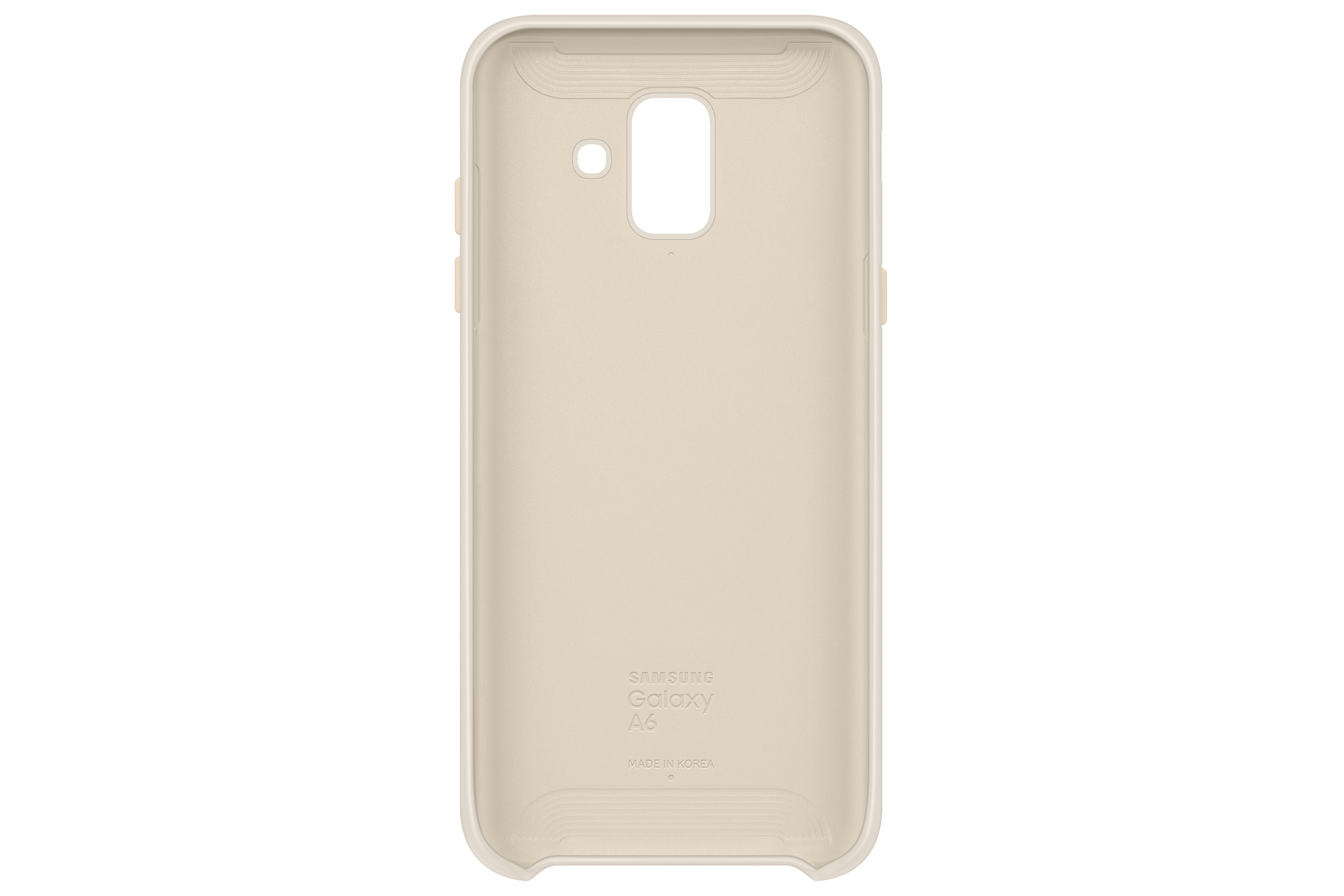 Samsung Galaxy A6 dėklas Dual Layer (Auksinis)