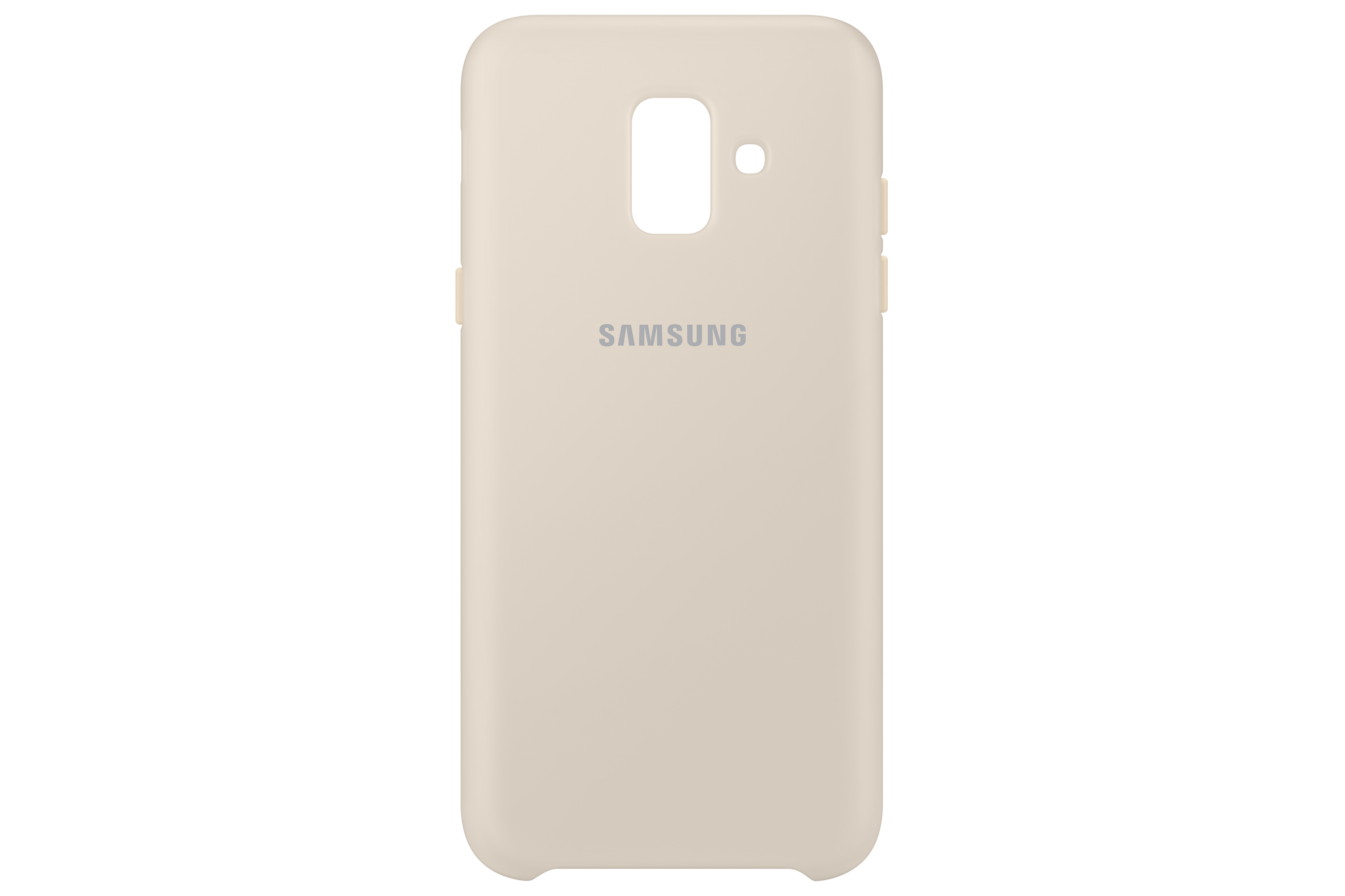 Samsung Galaxy A6 dėklas Dual Layer (Auksinis)