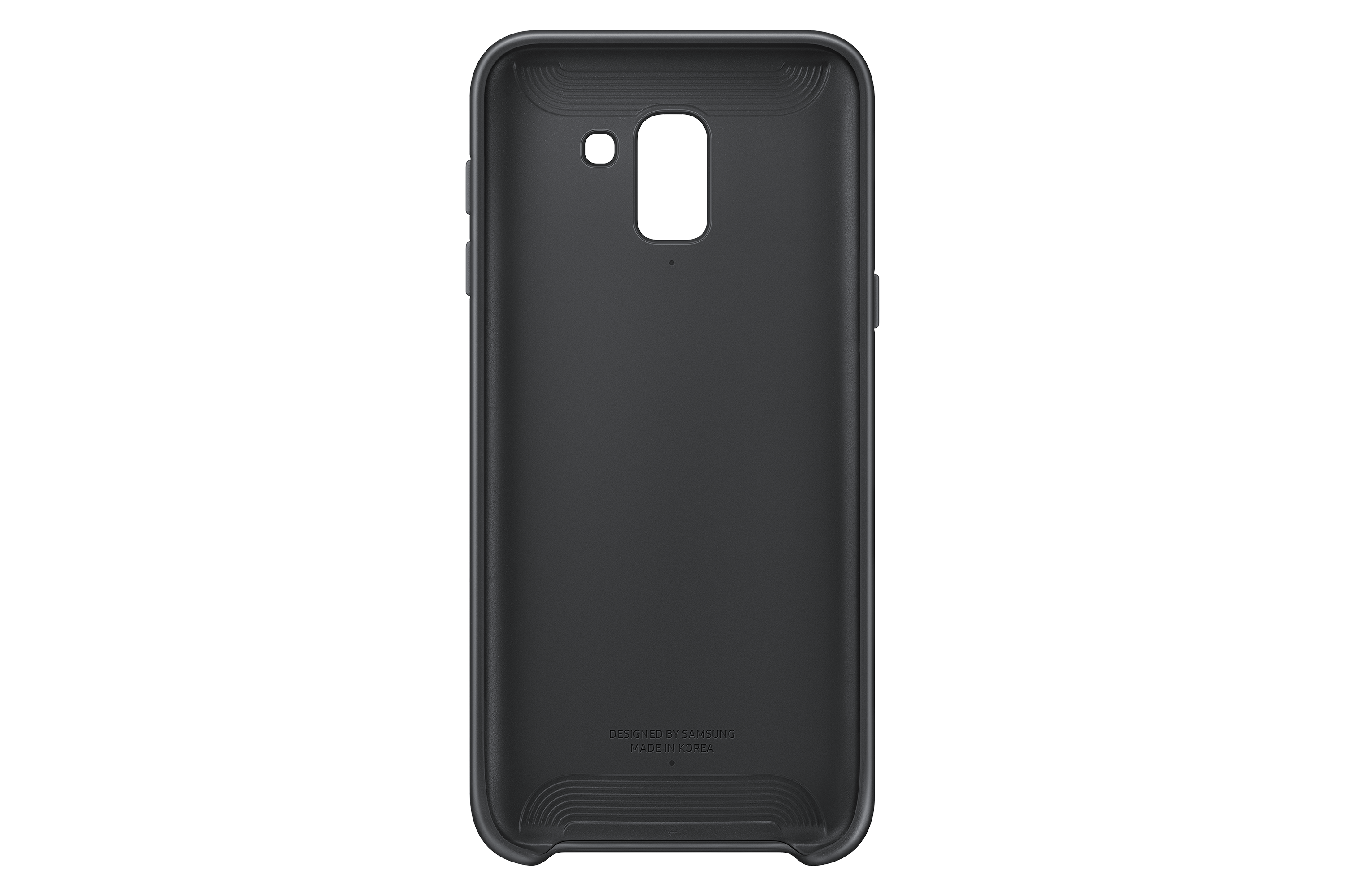 Galaxy J6 dviejų sluoksnių dėklas (Juodas)