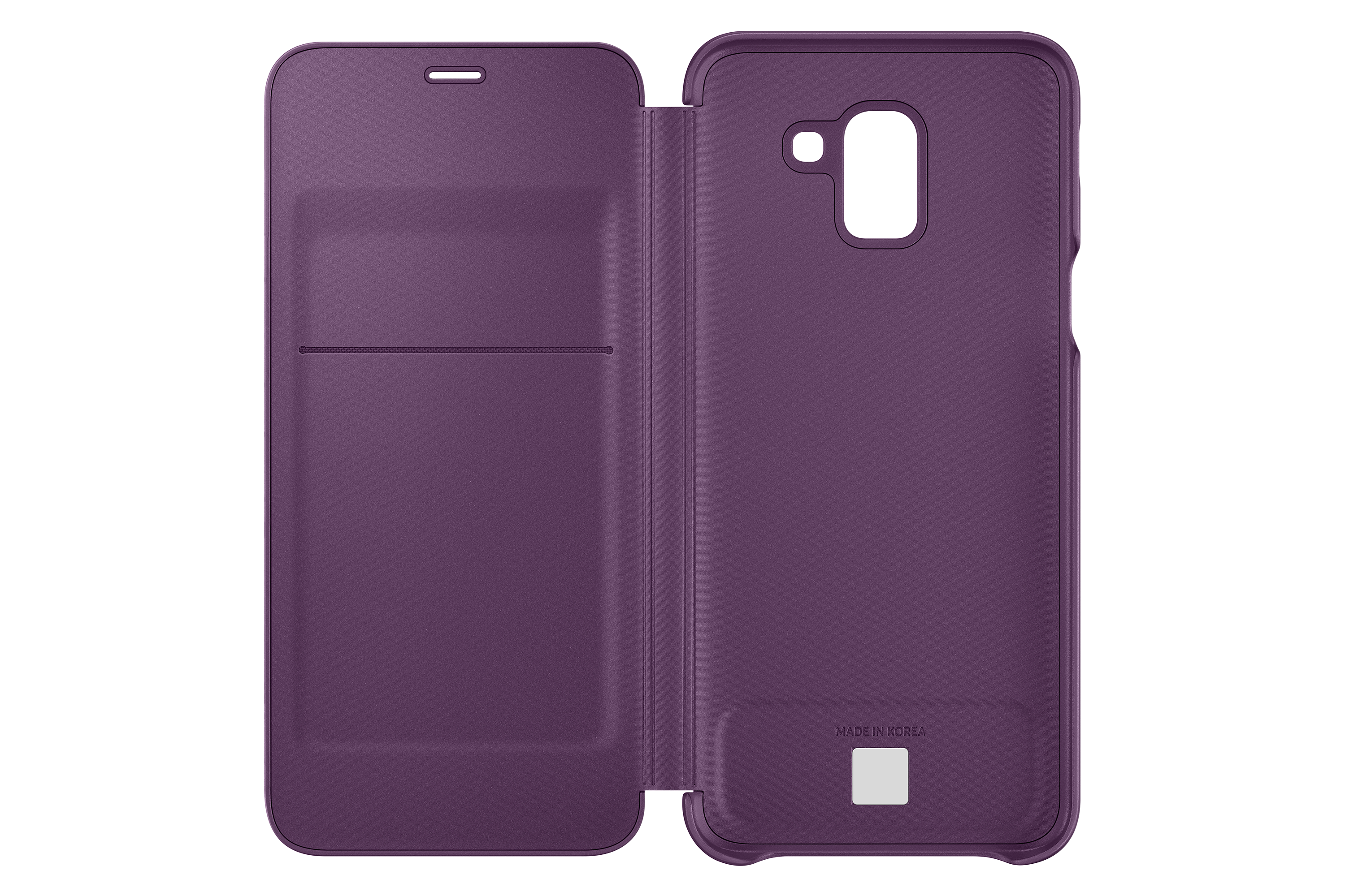 Samsung Galaxy J6 (2018) dėklas - piniginė (Violetinis) WJ600CEE