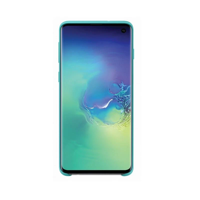Samsung PG973TGE Silikoninis dėklas skirtas Galaxy S10 (Žalias)