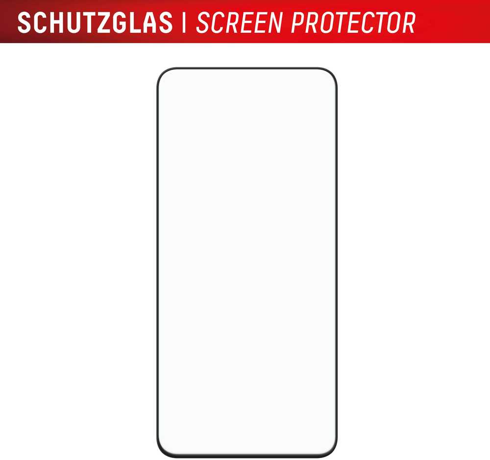 „Samsung Galaxy S24 FE/S25 FE Premium“ ekrano apsauginis stiklas, pilnai apsaugotas „Displex“ permatomu stiklu.