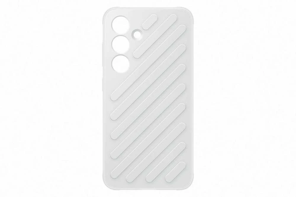 Dėklas „Samsung Galaxy S24 Shield Cover“ šviesiai pilkas
