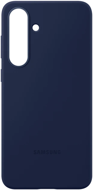 Samsung Galaxy S25 FE silikoninis dėklas, tamsus Mėlyna