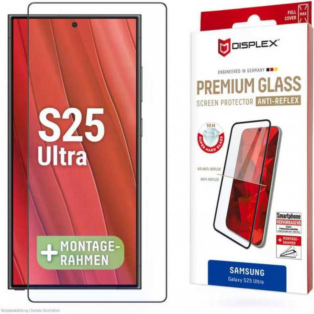 „Samsung Galaxy S25 Ultra“ pilnai apsaugotas nuo atspindžių „Displex“ skaidrus stiklas