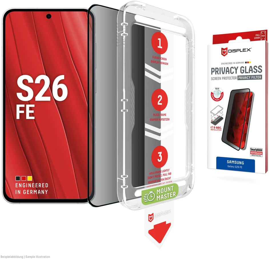 Atminties kortelė Samsung Galaxy S26 FE Privacy Glass By Displex Transparent