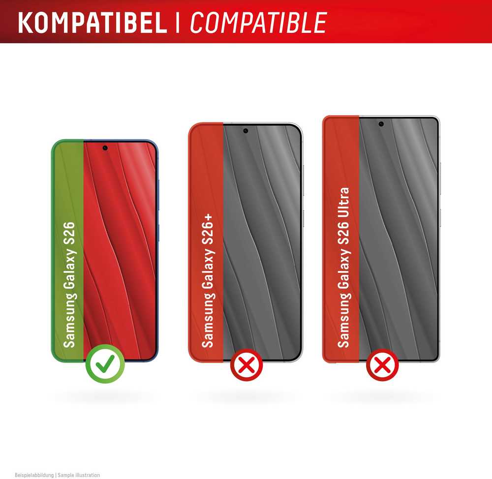 „Samsung Galaxy S26“ tikras ekrano stiklas MM, pagamintas iš „Displex“ skaidraus stiklo