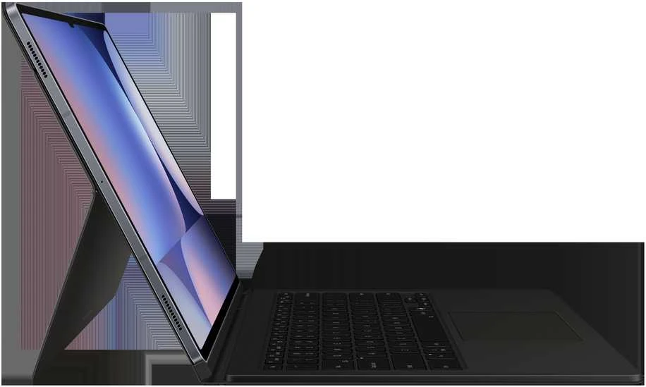 Samsung Galaxy Tab S10 Ultra/S9 Ultra Book Cover Klaviatūra Slim Juodas