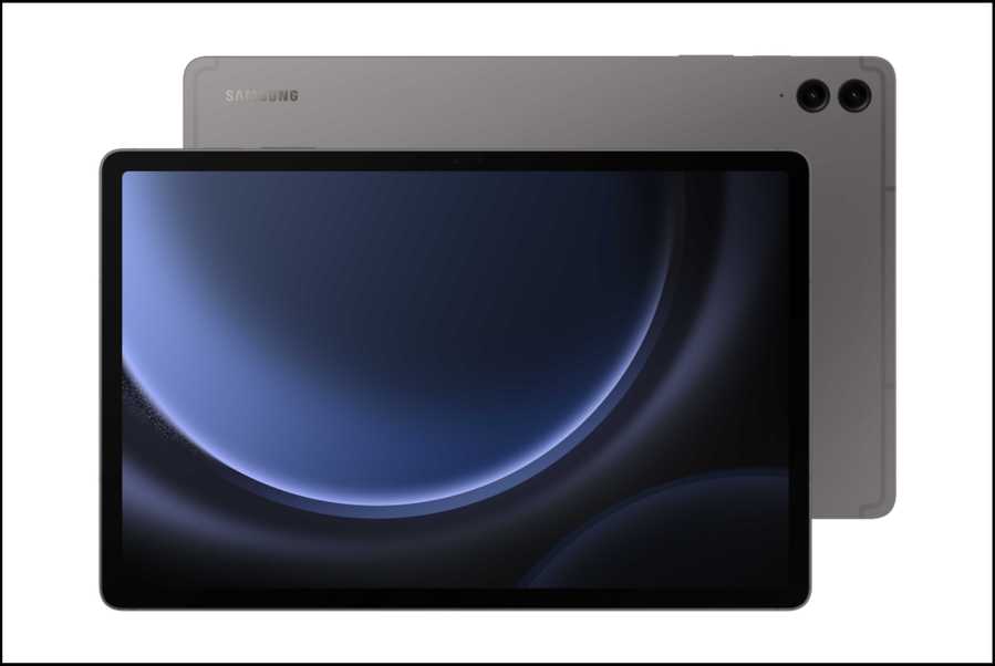 Planšetinis kompiuteris Samsung X516B Galaxy Tab S9 FE 10.9 5G 128GB, Pilkos spalvos