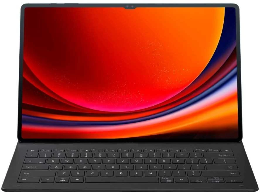 Samsung Galaxy Tab S9 Ultra Book Cover Klaviatūra Slim Juodas