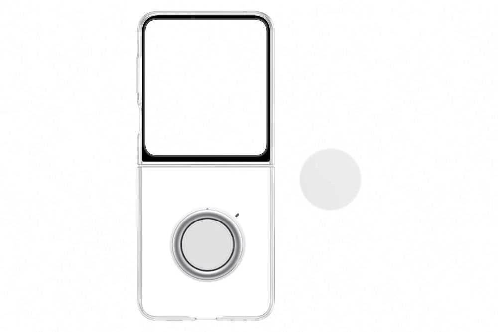Skaidrus Samsung Galaxy Flip5 įtaiso dangtelis