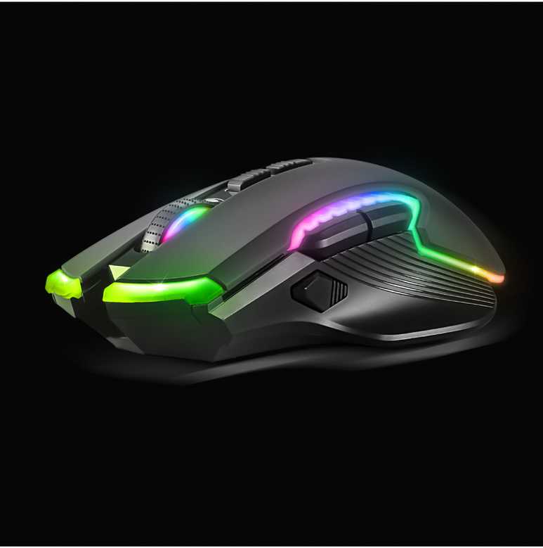 Carruzzo Spirit Of Gamer ELITE M70 RGB Belaidė pelė žaidimams Juodas