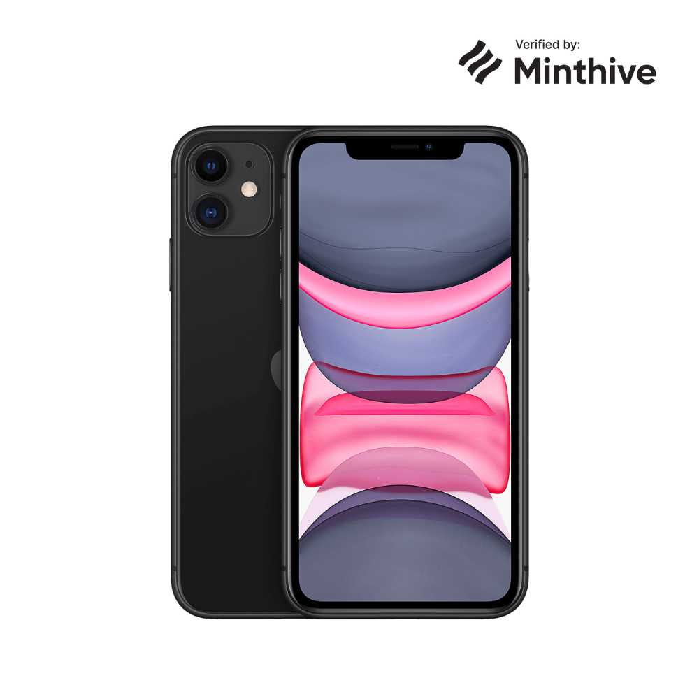 Pre-owned atnaujintas A klasės Apple iPhone 11 256GB juodas