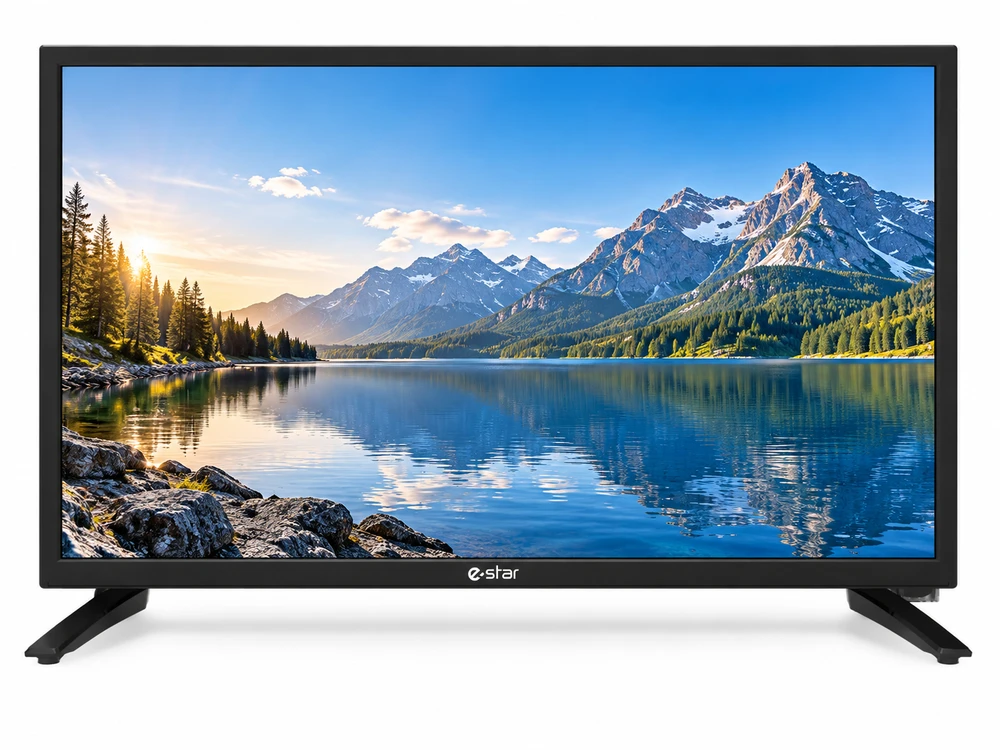 Televizorius eSTAR LED TV 22"/56cm LEDTV22R3T2 Juodas