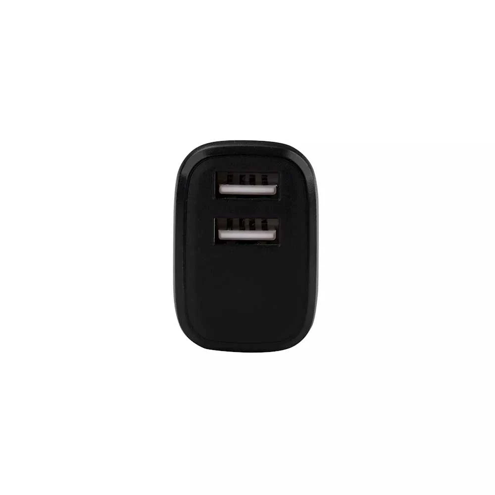 Travel Charger 17W 2xUSB-A By Musthavz Juodas
