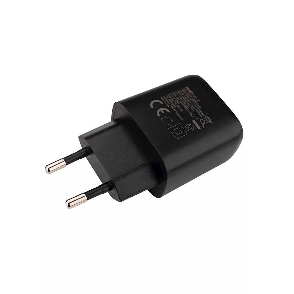 Travel Charger 17W 2xUSB-A By Musthavz Juodas