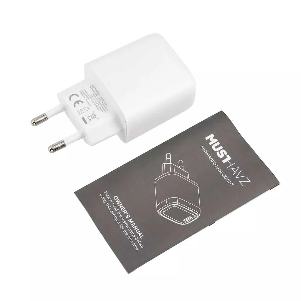 Travel Charger 20W USB-C By Musthavz Baltas
